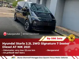 [ LOW KM ] Hyundai Staria 2.2L 2WD Signature 7 Seater Diesel 2021/2022