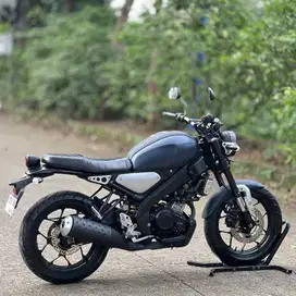 ANTIK! YAMAHA XSR 155 BIRU DOFF 2022 KM LOW PAJAK PANJANG SIAP GASPOL