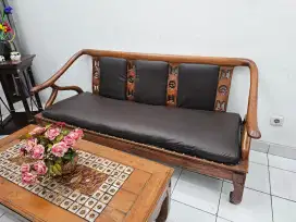 KURSI JATI BEKAS PAKAI
