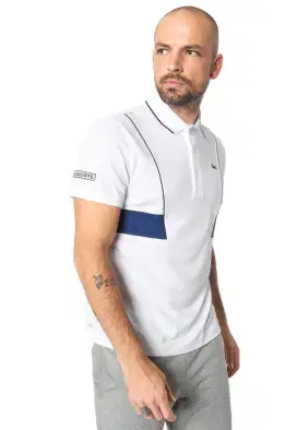 Kaos Polo Shirt Lacoste SPORT Novakdjokovic Sizs S Fit M Preloved