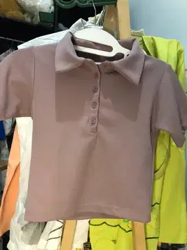 Crop topp atasan
