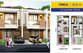 Dijual Rumah Tahap 2 Cluster Miami Boulevard 6x15 Badan