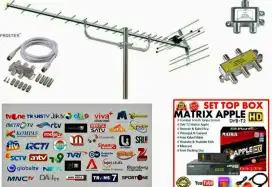 Instalasi Pasang Baru - Service Antena Tv STB Frekuensi Digital