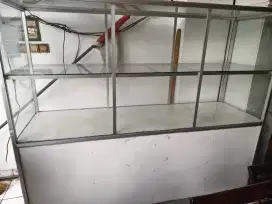 Etalase makanan bekas 2meter jumbo