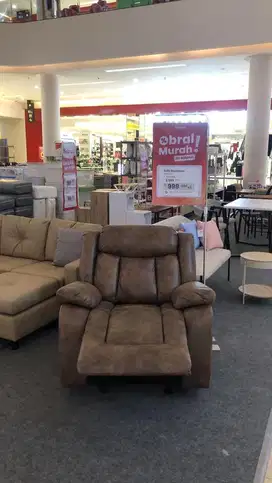 Jual sofa recliner rocking promo murah