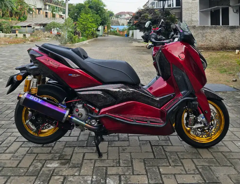 YAMAHA XMAX 2023 400CC  CONNECTED FULL MODS UPGRADE 400CC