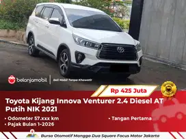 [ 2TV ] Toyota Kijang Innova Venturer 2.4 Diesel AT Putih 2021/2022