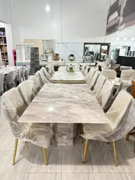 Meja Makan Granit Import