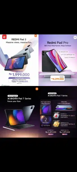 Xiaomi pad 7 series