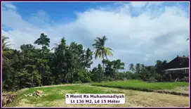 Jual Tanah 5 Menit Rs Mitra Sehat Gamping Jogja SHM Pekarangan