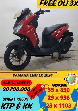 YAMAHA LEXI LX 155 2024 bisa cash dan kredit