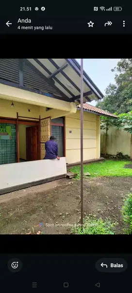 Rumah Lama Hitung Tanah Area Kosan