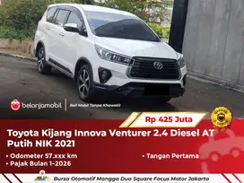 [ 2TV ] Toyota Kijang Innova Venturer 2.4 Diesel AT Putih 2021/2022