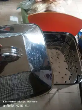 Dandang kukus kotak besar
