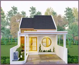 Rumah di Jogja Barat Ala Jepang Jalan Wates Ada Taman Bermain