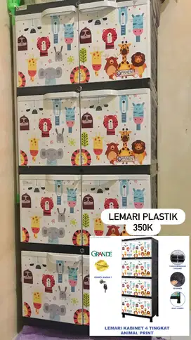 Preloved Lemari Plastik Awet dan Kuat