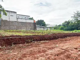 Jalan Cor Beton 5 Meter, Kavling Siap Bangun di Cibubur