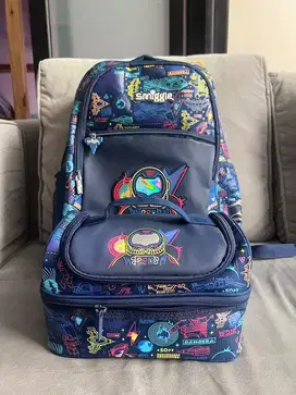 Tas Ransel dan Lunch Bag Smiggle Original (Preloved)