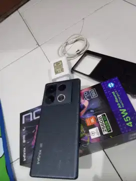 Handphone Infinix note 40 Pro 5G mulus nominus fullset