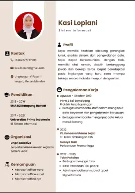 Saya sedang mencari pekerjaan