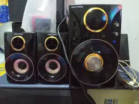 Di jual speaker aktif Polytron bluetooth