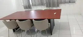 MEJA KURSI MEETING BEKAS