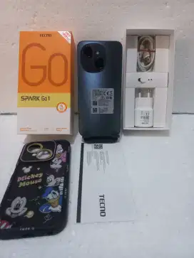 DIJUAL HP TECNO SPARK GO 1 SPEK 4/128 FULLSET MULUS GARANSI 2/5 2026