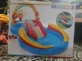 Kolam renang anak merk INTEX plus pompa listrik