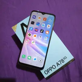 OPPO A78 5G Ram 8/256GB Mobile Phone Fullset Lokasi PAMULANG TANGSEL