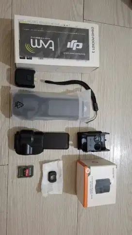 DIJUAL KAMERA DJI OSMO POCKET 3 LENGKAP MULUS MASIH BERGARANSI