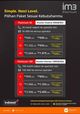 IM3 KUOTA MURAH CUMA 66RB AN PERBULAN