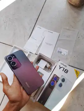 VIVO Y18 NFC RAM 6+6/128 MULUS FULLSET ORI
