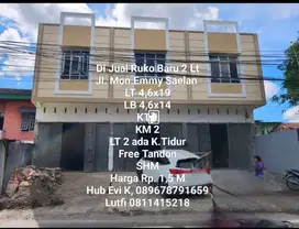 Dijual Ruko 2 lt di Jl. Monumen Emmy Saelan Makassar