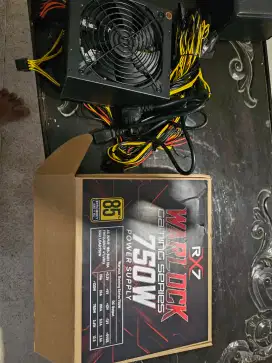 NEW SALAH BELI, PSU RX7 750W GOLD PLUS 80%