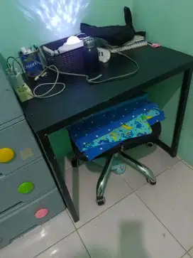 Meja kantor + kursi