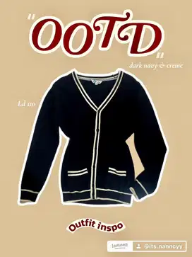 Cardigan academia ala korea