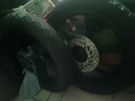 Velg ori mega pro primus ban masih tebal tinggal pasang