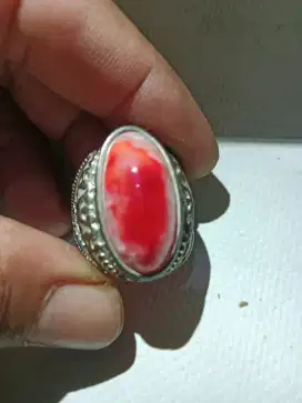 Cincin Batu Pandan Merah