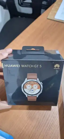 Huawei watch gt 5 coklat segel