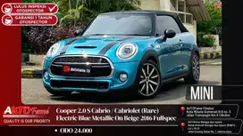 ODO 34RB Mini Cooper 2.0 S Cabrio / Cabriolet 2016