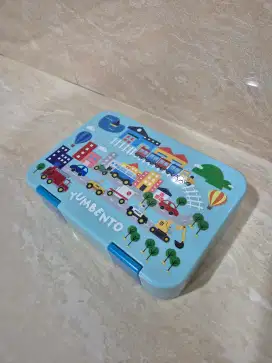 YUM BENTO GAMBAR KOTAK BEKAL TRITAN LUNCH BOX ANAK TK