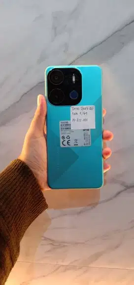Tecno spark Go Unit Only RAM 4GB, Internal 64GB