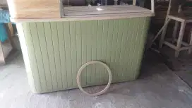 Paket meja dan etalase jualan