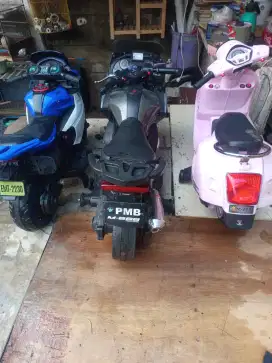 Motor aku dan sepeda (Borongan)