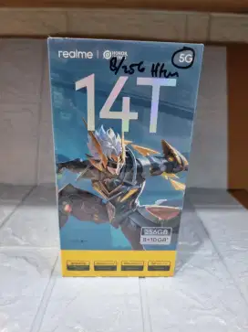 REALME 14T 5G 8+10/256 BARU SEGEL GARANSI RESMI