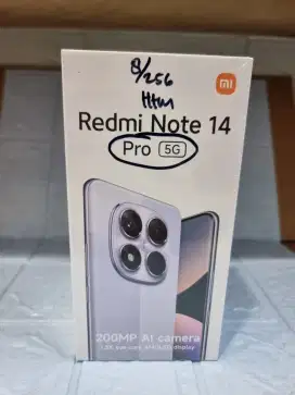 REDMI NOTE 14 PRO 5G 8/256 BARU SEGEL GARANSI RESMI