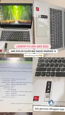Laptop Murah Lenovo V14 ADA 14 inch