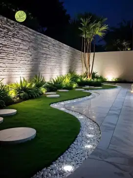 Jasa pembuatan taman kering taman vertical dll #10