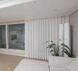 Jual & Pasang Gorden Vitrase Wallpaper Roller Blinds Korden Gordeng
