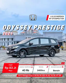 Honda Odyssey 2021 Facelift Low KM 2022